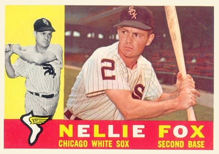 1960 Topps Nellie Fox #100 Baseball Card