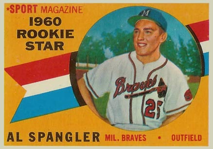 1960 Topps Al Spangler #143 Baseball Card