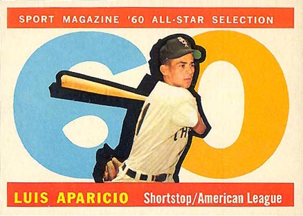 1960 Topps Luis Aparicio #559 Baseball Card