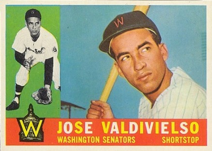 1960 Topps Jose Valdivielso #527 Baseball Card