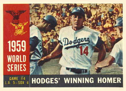 1960 Topps World Series Game #4 #388 Baseball Card