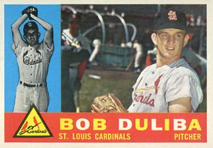 1960 Topps Bob Duliba #401 Baseball Card