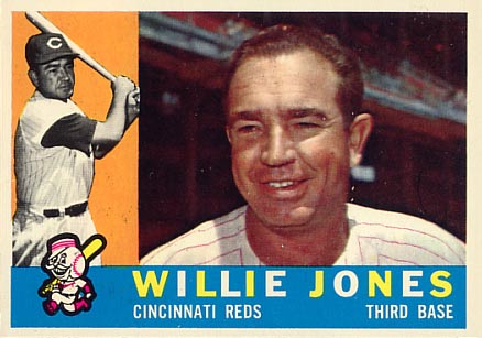 1960 Topps Willie Jones #289 Baseball Card