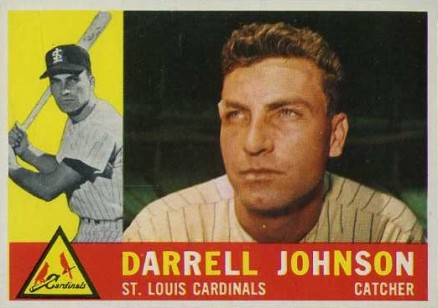 1960 Topps Darrell Johnson #263 Baseball Card