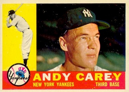 1960 Topps Andy Carey #196 Baseball Card