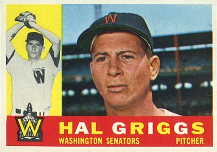 1960 Topps Hal Griggs #244 Baseball Card