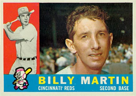1960 Topps Billy Martin #173 Baseball Card