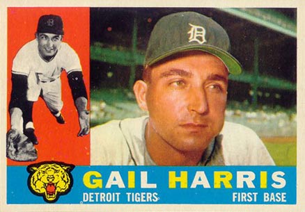 1960 Topps Gail Harris #152 Baseball Card