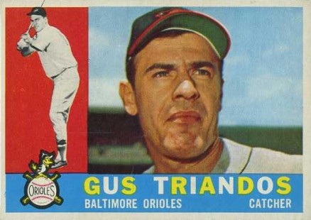 1960 Topps Gus Triandos #60 Baseball Card