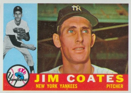 1960 Topps Jim Coates #51 Baseball Card