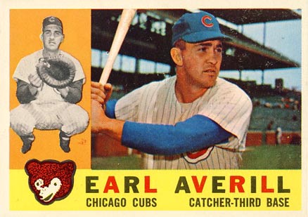 1960 Topps Earl Averill Jr. #39 Baseball Card