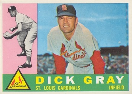 1960 Topps Dick Gray #24 Baseball Card