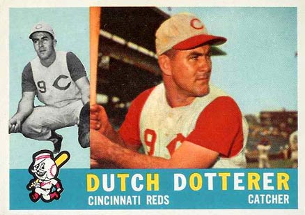 1960 Topps Dutch Dotterer #21 Baseball Card