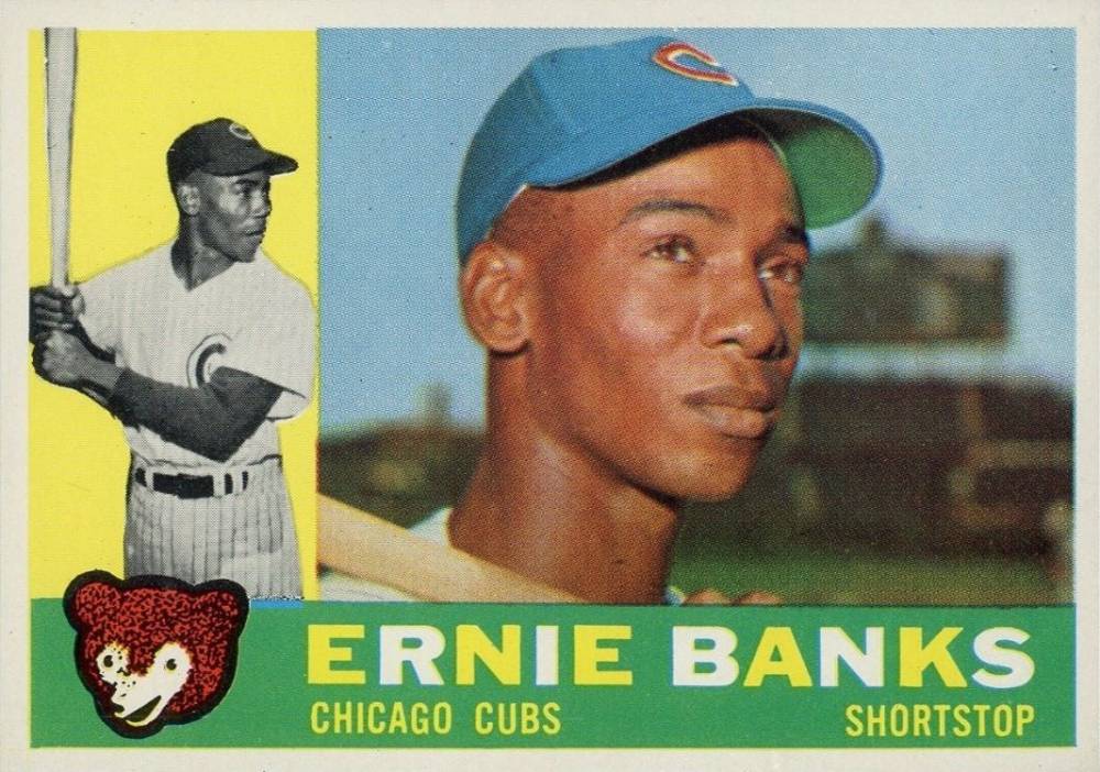 1960 Topps Ernie Banks #10 Baseball Card