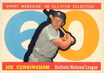 1960 Topps Joe Cunningham #562 Baseball Card