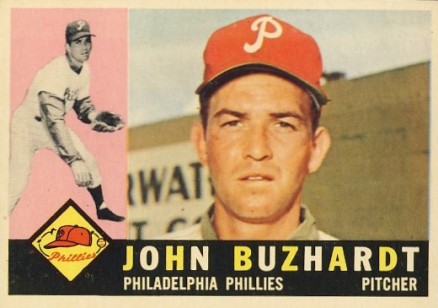 1960 Topps John Buzhardt #549 Baseball Card