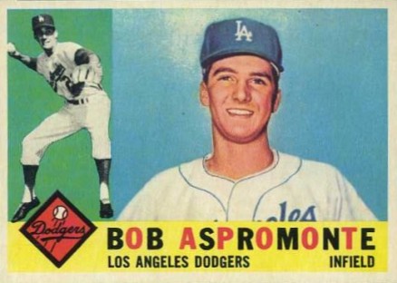 1960 Topps Bob Aspromonte #547 Baseball Card