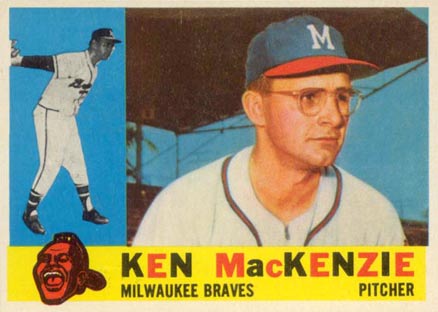 1960 Topps Ken Mackenzie #534 Baseball Card