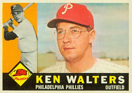 1960 Topps Ken Walters #511 Baseball Card