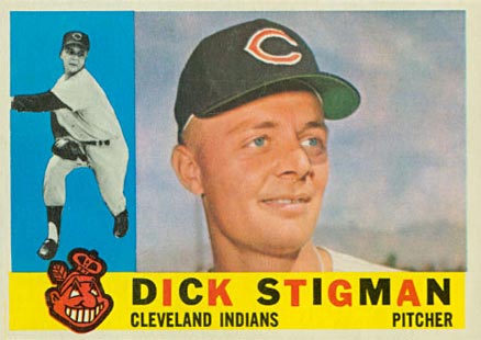 1960 Topps Dick Stigman #507 Baseball Card