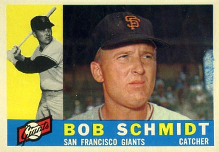 1960 Topps Bob Schmidt #501 Baseball Card