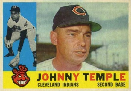 1960 Topps Johnny Temple #500 Baseball Card