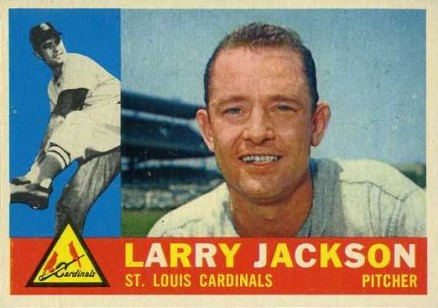 1960 Topps Larry Jackson #492 Baseball Card