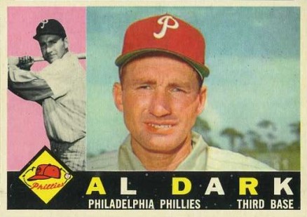 1960 Topps Al Dark #472 Baseball Card