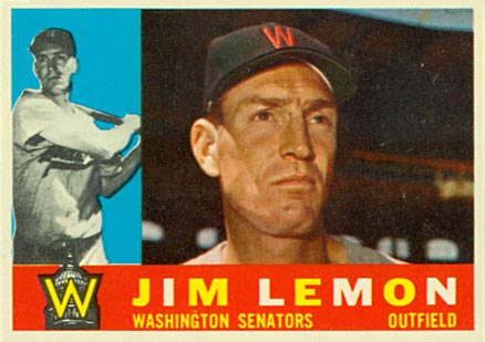 1960 Topps Jim Lemon #440 Baseball Card