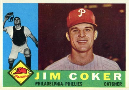 1960 Topps Jim Coker #438 Baseball Card