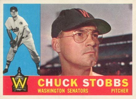 1960 Topps Chuck Stobbs #432 Baseball Card