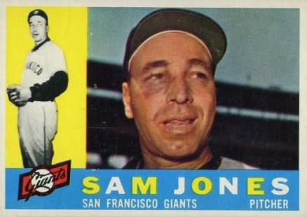 1960 Topps Sam Jones #410 Baseball Card
