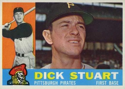 1960 Topps Dick Stuart #402 Baseball Card