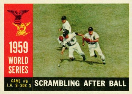 1960 Topps World Series Game #6 #390 Baseball Card
