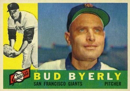 1960 Topps Bud Byerly #371 Baseball Card