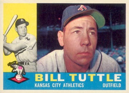 1960 Topps Bill Tuttle #367 Baseball Card