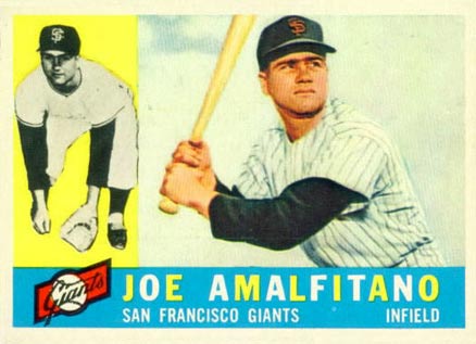 1960 Topps Joe Amalfitano #356 Baseball Card