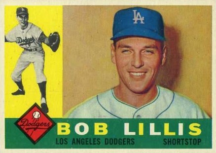 1960 Topps Bob Lillis #354 Baseball Card