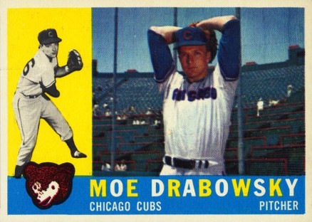 1960 Topps Moe Drabowsky #349 Baseball Card