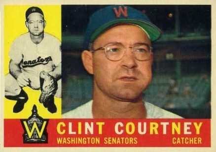 1960 Topps Clint Courtney #344 Baseball Card