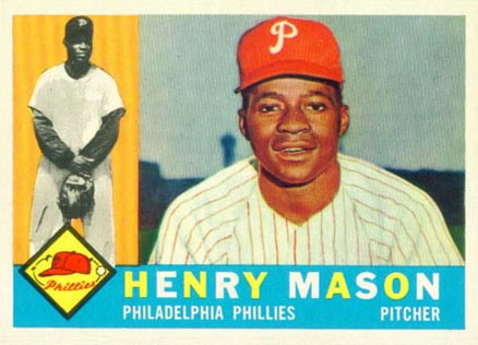 1960 Topps Henry Mason #331 Baseball Card