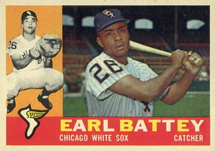 1960 Topps Earl Battey #328 Baseball Card