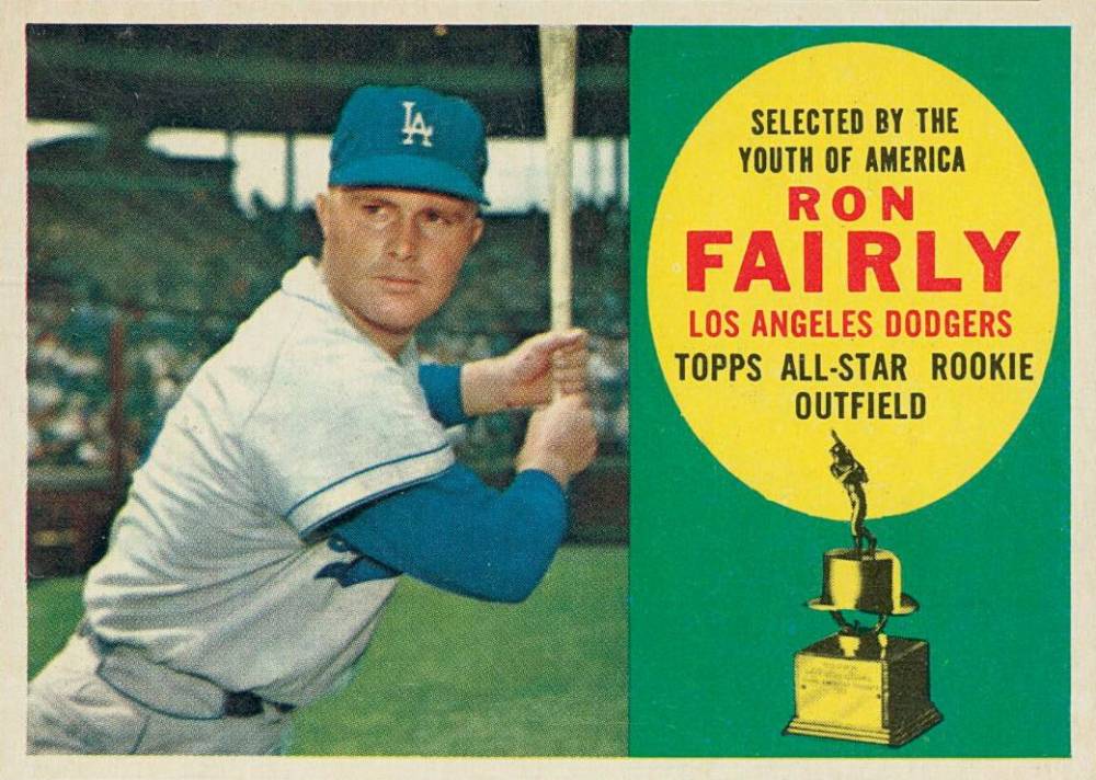 1960 Topps Ron Fairly #321 Baseball Card