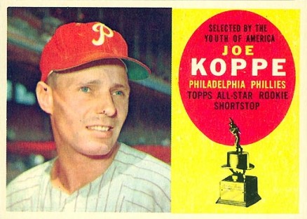 1960 Topps Joe Koppe #319 Baseball Card