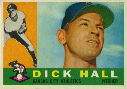 1960 Topps Dick Hall #308 Baseball Card