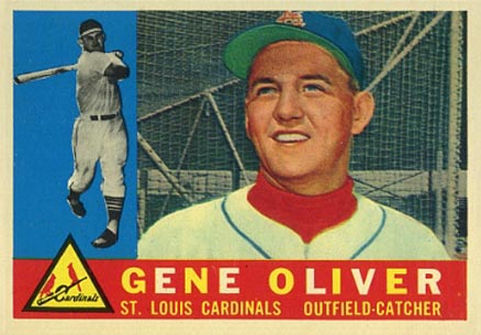1960 Topps Gene Oliver #307 Baseball Card