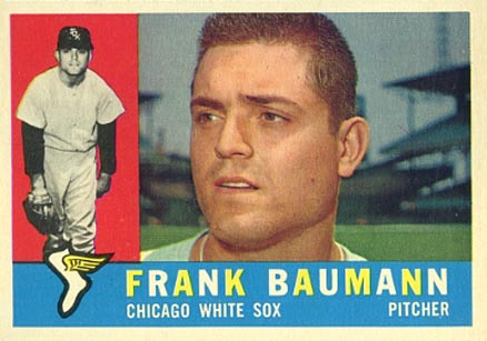 1960 Topps Frank Baumann #306 Baseball Card