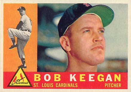 1960 Topps Bob Keegan #291 Baseball Card