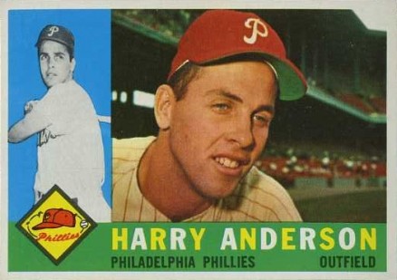 1960 Topps Harry Anderson #285 Baseball Card