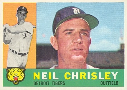 1960 Topps Neil Chrisley #273 Baseball Card